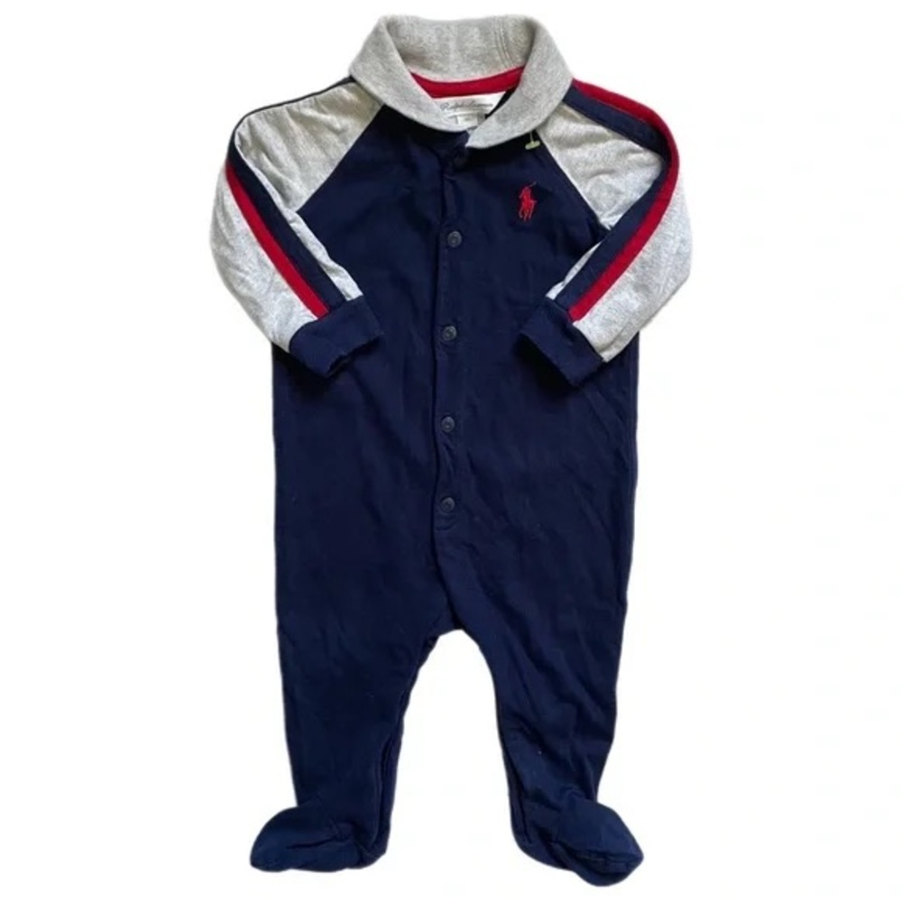 Vintage Polo Newborn Onesie